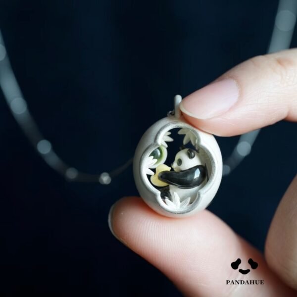 22541756283920_.pic_hd Original Handmade Panda Necklace
