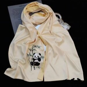 Suzhou Embroidery Pure Silk Scarf