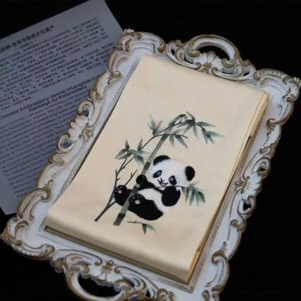 WechatIMG130_1 Suzhou Embroidery Pure Silk Scarf