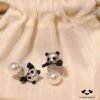 Stylish Panda Stud Earrings