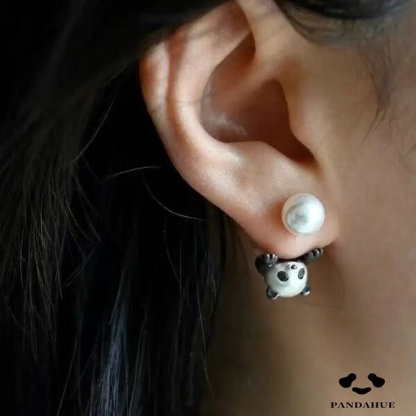 WechatIMG132_1 Stylish Panda Stud Earrings