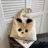 Panda Canvas Single-Shoulder Bag