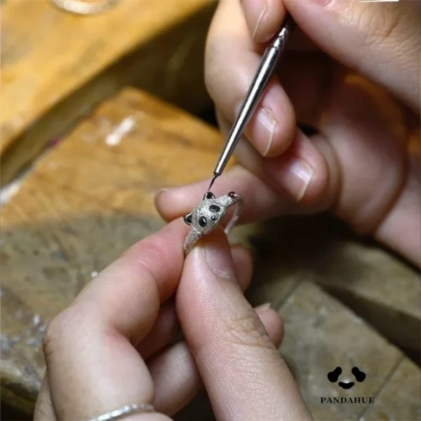 Adorably Cute Panda Ring