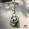 Panda Leather Pendant
