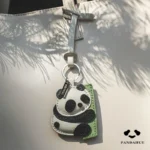 Panda Leather Pendant