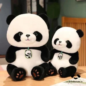 Realistic panda doll
