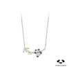 Chinese-style Bamboo Joint Necklace