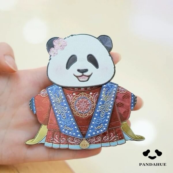 Phoenix Coronet Miao Silver Fridge Magnet