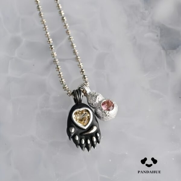 Panda Paw Lucky Necklace