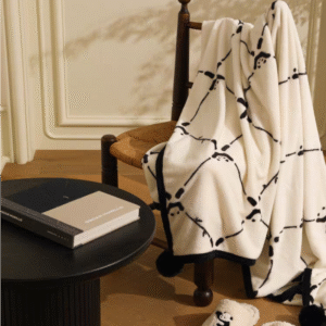 Panda Pengpeng Tai Chi Flannel Warm Fragrant Blanket